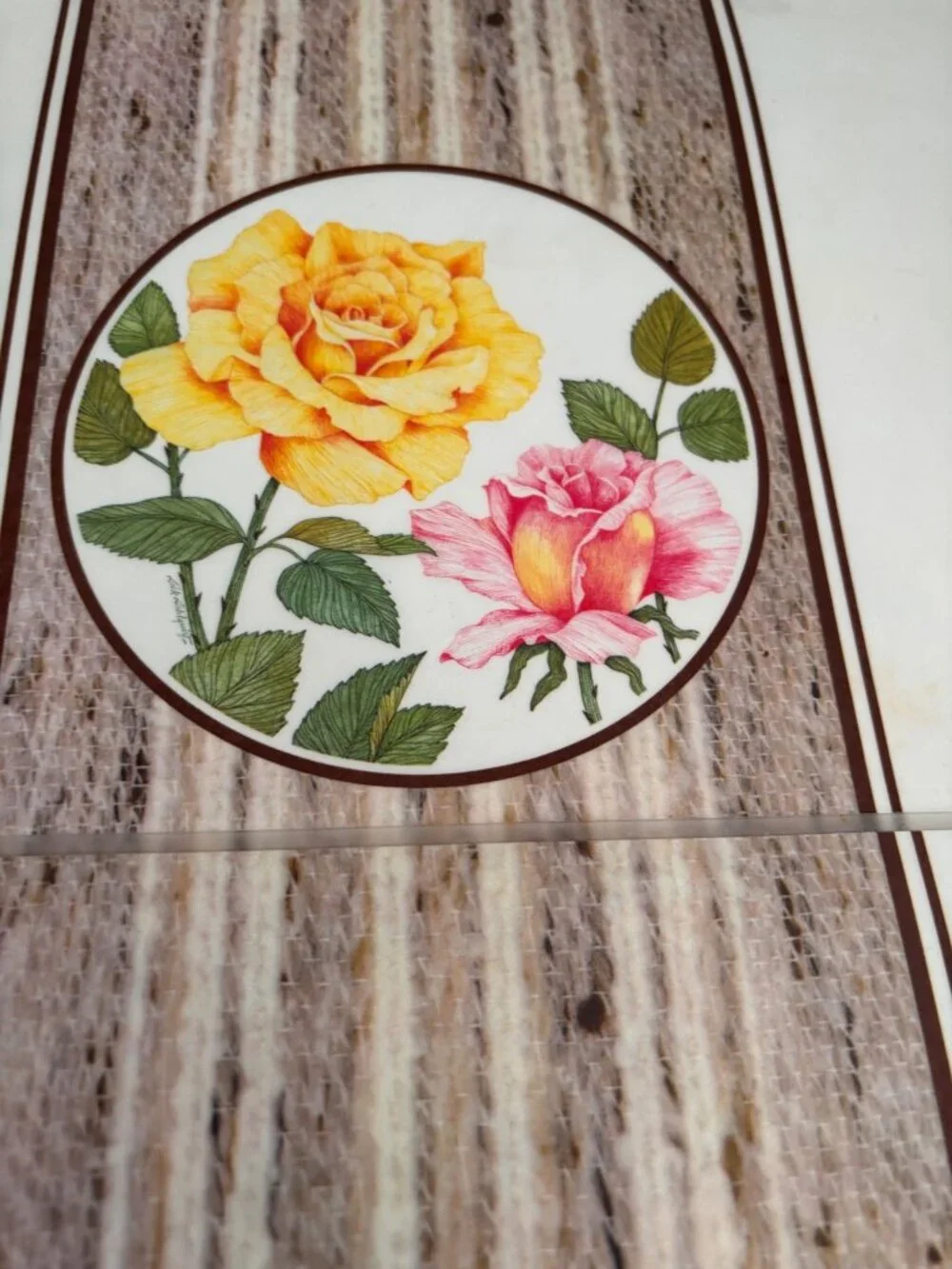 Garden Bouquet Settings Double-Sided Floral Placemats Set Of 6 By Current